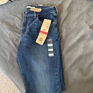 Levi's Blue Stretch Slim Jeans with Tags
